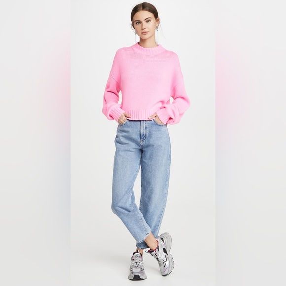 The Fifth Label Skyway Knit Pullover Sweater Pink Size L NWT - Picture 10 of 11